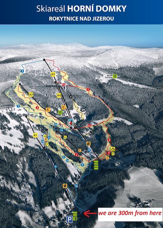 Apartmany Ski Lift Rokytnice nad Jizerou Bagian luar foto