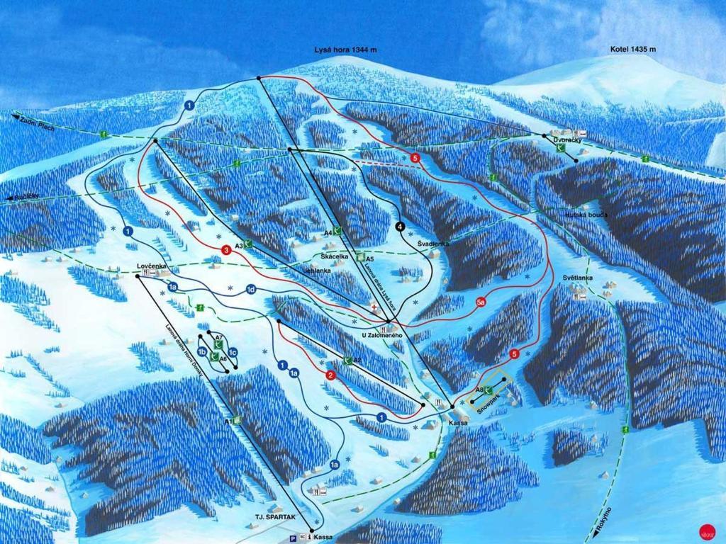 Apartmany Ski Lift Rokytnice nad Jizerou Bagian luar foto